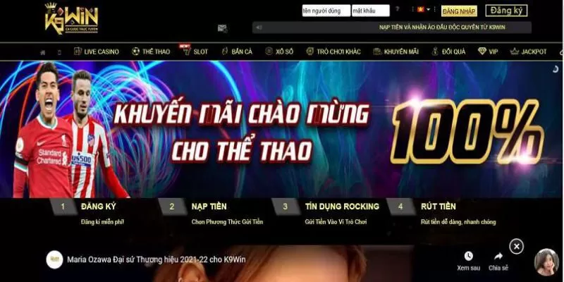 Các chương trình ưu đãi lớn tại K9win